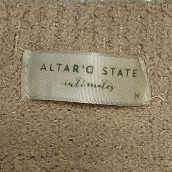 Altar'd State Tan Knit Top - Picture 3 of 5